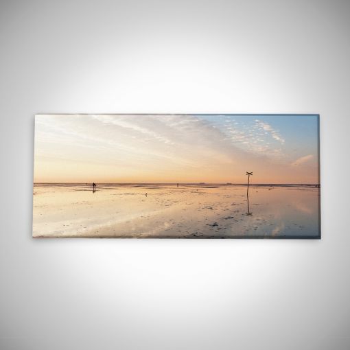 CuxPrint - Motiv: Wattenmeer bei Ebbe Panorama | Galerie Print