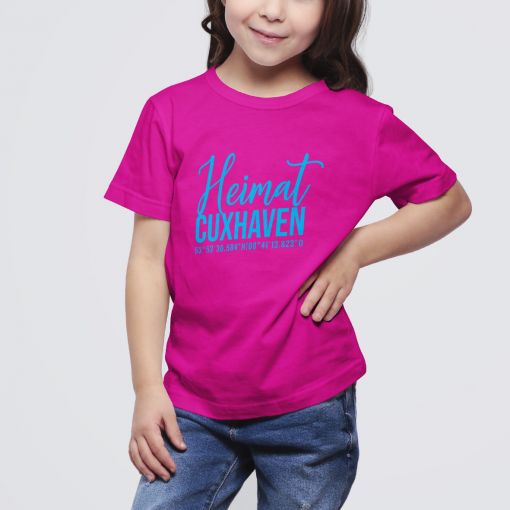 CuxShirt - Motiv: Heimat Cuxhaven | Kids T-Shirt Mädchen