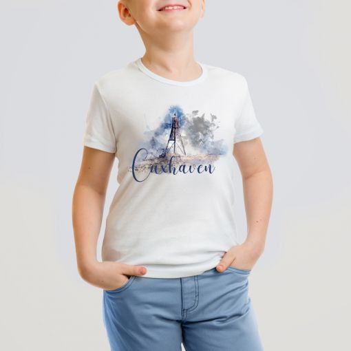 CuxShirt - Motiv: Kugelbake Aquarell | Kids T-Shirt Jungs
