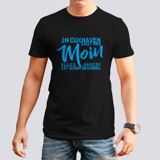 CuxShirt - Motiv: In Cuxhaven sagt man | Herren T-Shirt